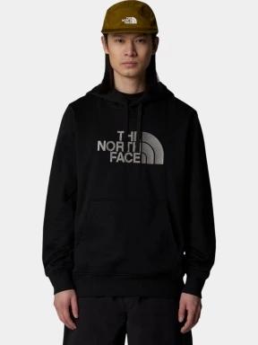 The North Face M Drew Peak Pullover Hoodie férfi kapucnis pulóver fekete színben 1