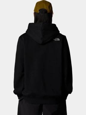 The North Face M Drew Peak Pullover Hoodie férfi kapucnis pulóver fekete színben 3