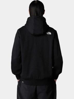 The North Face M Simple Dome Full Zip Hoodie férfi kapucnis pulóver fekete színben 3