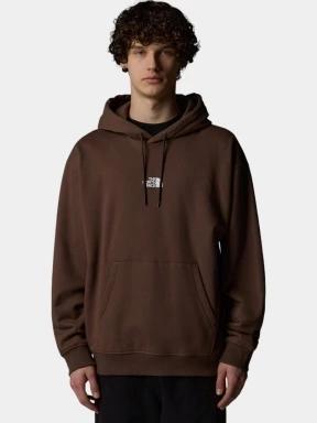 The North Face M Zumu Hoodie férfi kapucnis pulóver barna színben 1