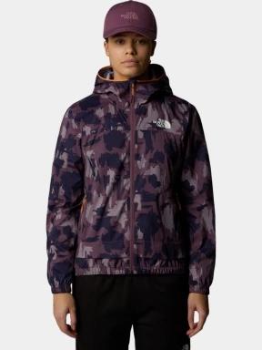 The North Face W Ma Wind Track Top Print női széldzseki lila színben 1