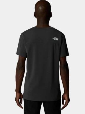 The North Face M Lightning S/S Tee Graphic férfi rövid ujjú sport póló szürke színben 3