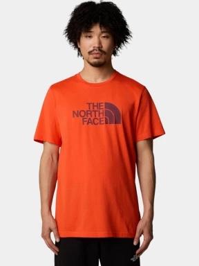 The North Face M S/S Easy Tee férfi rövid ujjú póló narancssárga színben 1