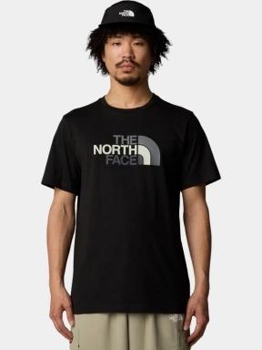 The North Face M S/S Easy Tee férfi rövid ujjú póló fekete színben 1