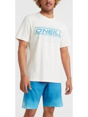 O'Neill Warnell T-Shirt férfi rövid ujjú póló fehér színben 1