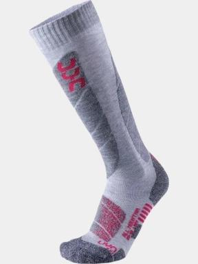 UYN WOMAN SKI ALL MOUNTAIN SOCKS női sízokni szürke színben 1