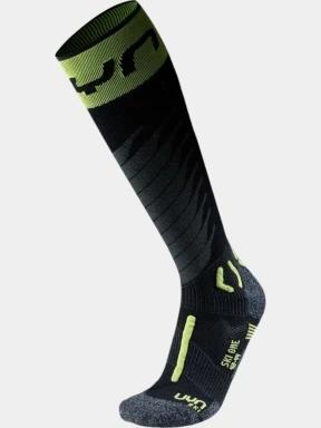 UYN MAN SKI ONE MERINO SOCKS férfi sízokni fekete színben 1