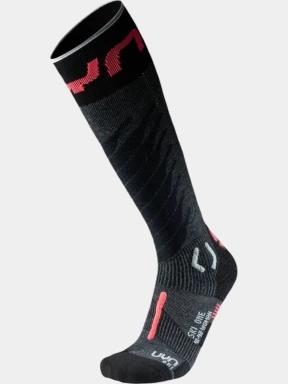 UYN WOMAN SKI ONE MERINO SOCKS női sízokni szürke színben 1