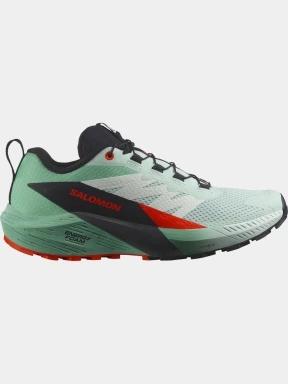 Salomon Sense Ride 5 W női terepfutó cipő zöld színben 3