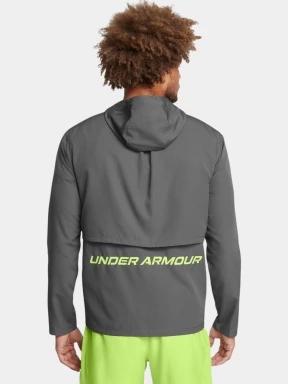 Under Armour Ua Storm Run Hooded Jacket férfi futódzseki szürke színben 3