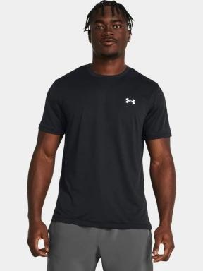 Under Armour UA Launch Shortsleeve férfi rövid ujjú sport póló fekete színben 1