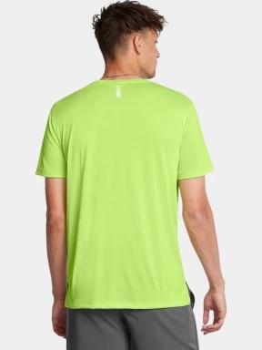 Under Armour UA Launch Shortsleeve férfi rövid ujjú sport póló zöld színben 3